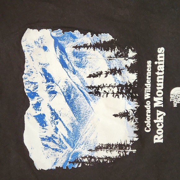 The North Face Rocky Mountains Cotton Graphic Tshirt - Picture 5 of 5